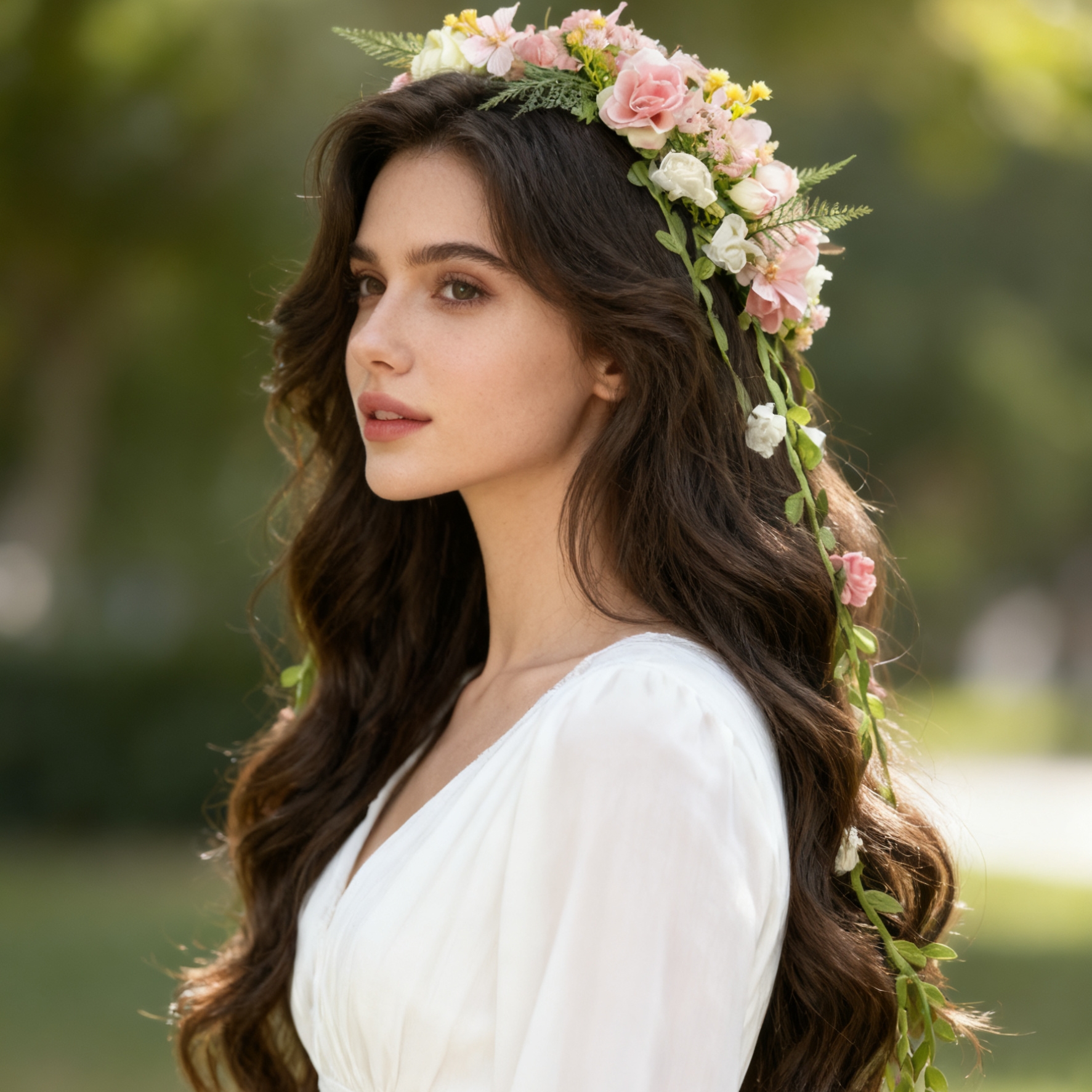 Wedding Supply Store - 1pc Bohemian Rattan Flower Vines Headband