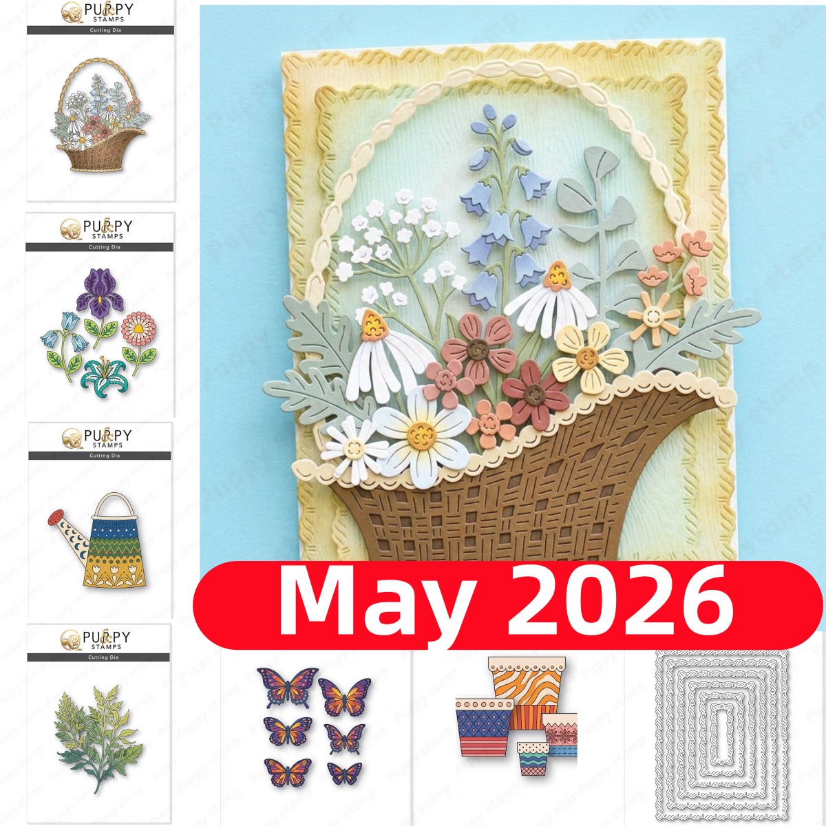 Wedding Hampers - May 2026 Garden Watering Can Flower