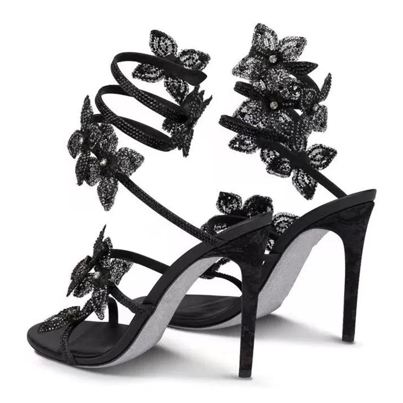 Wedding Super - Aneikeh Fashion Crystal Rhinestone High Heels
