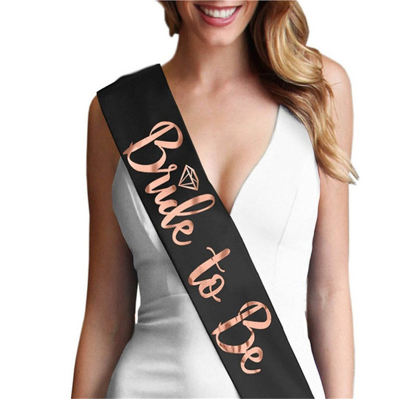 1pcs Bride To Be or mommy to b - Bride Tribe Sash reseña y precio