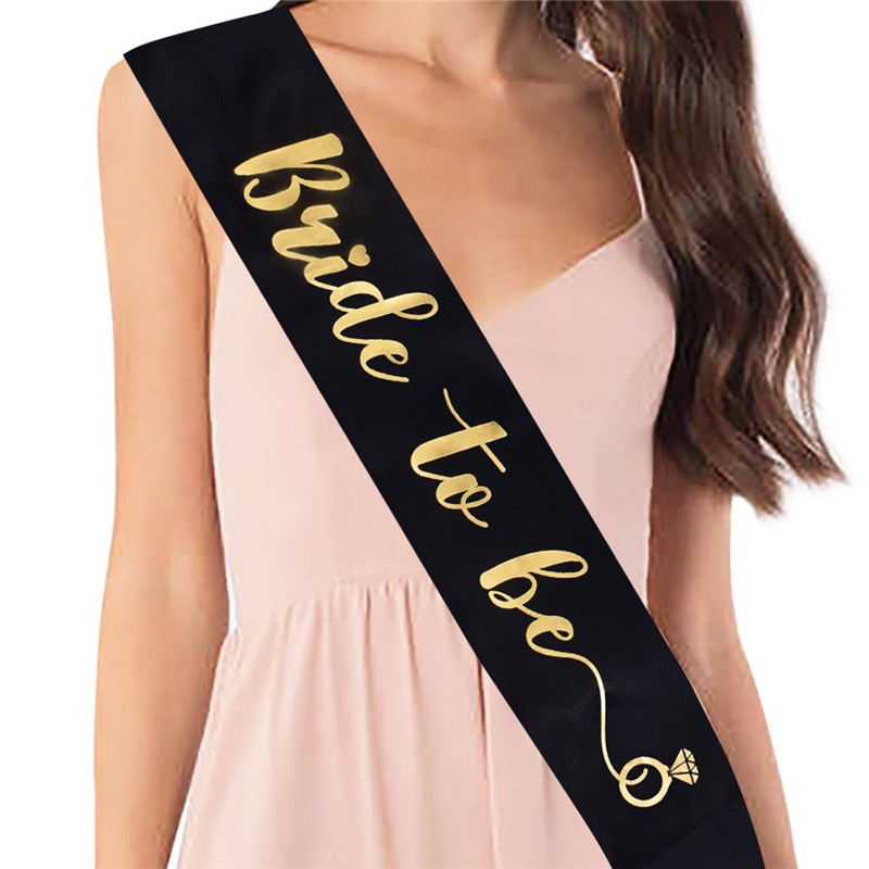 1pcs Bride To Be or mommy to b - Bride Tribe Sash reseña y precio