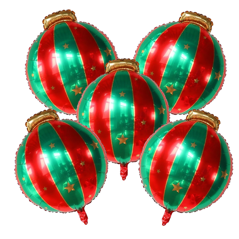 5pcs Red Green Christmas Ball  - Wedding/Event Supply Store reseña y precio