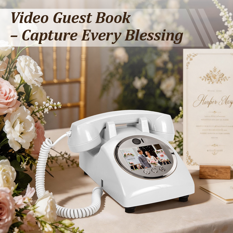 Audio Guestbook Wedding Phone  - Wedding Supply Factory reseña y precio