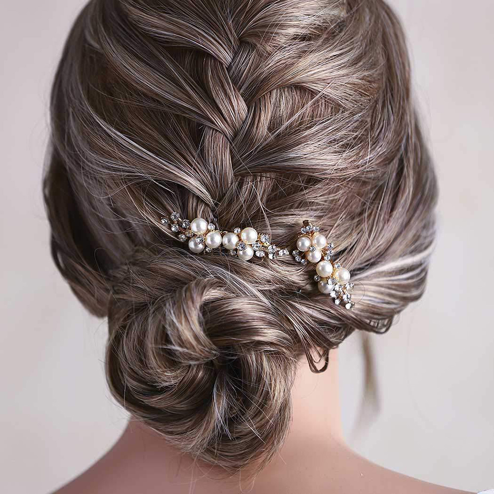 2Pcs Simple Wedding Hair Combs - Wedding Supply Store reseña y precio
