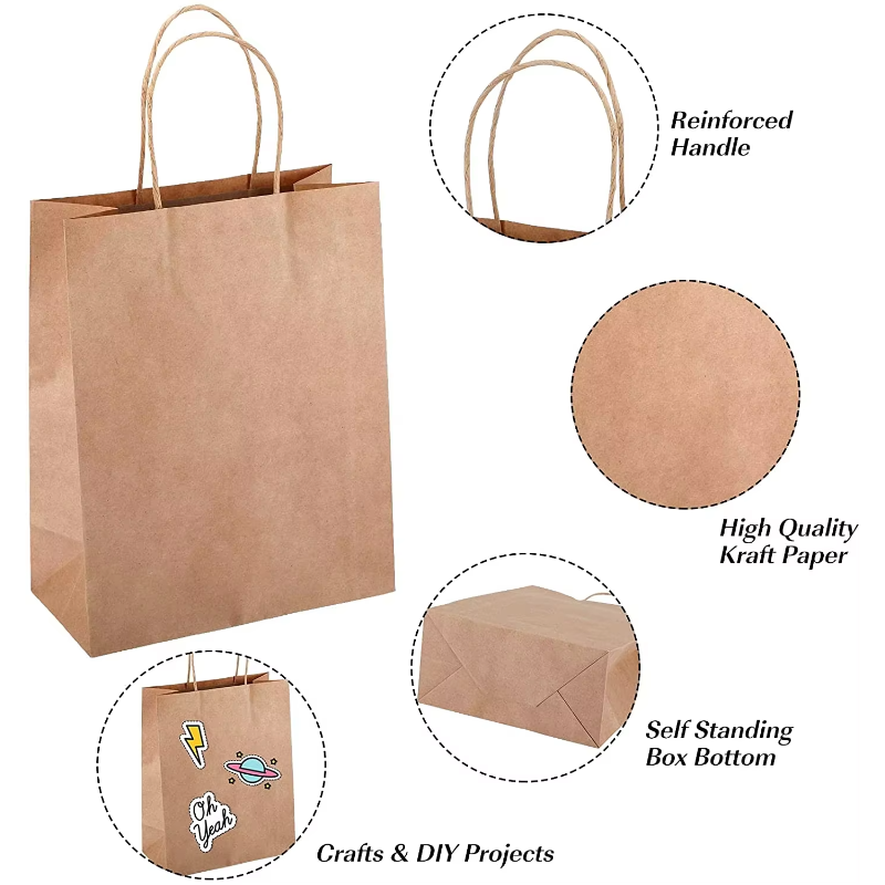 10/25/50pcs/lot Kraft Paper Ba - Wedding/Event Supply Store reseña y precio