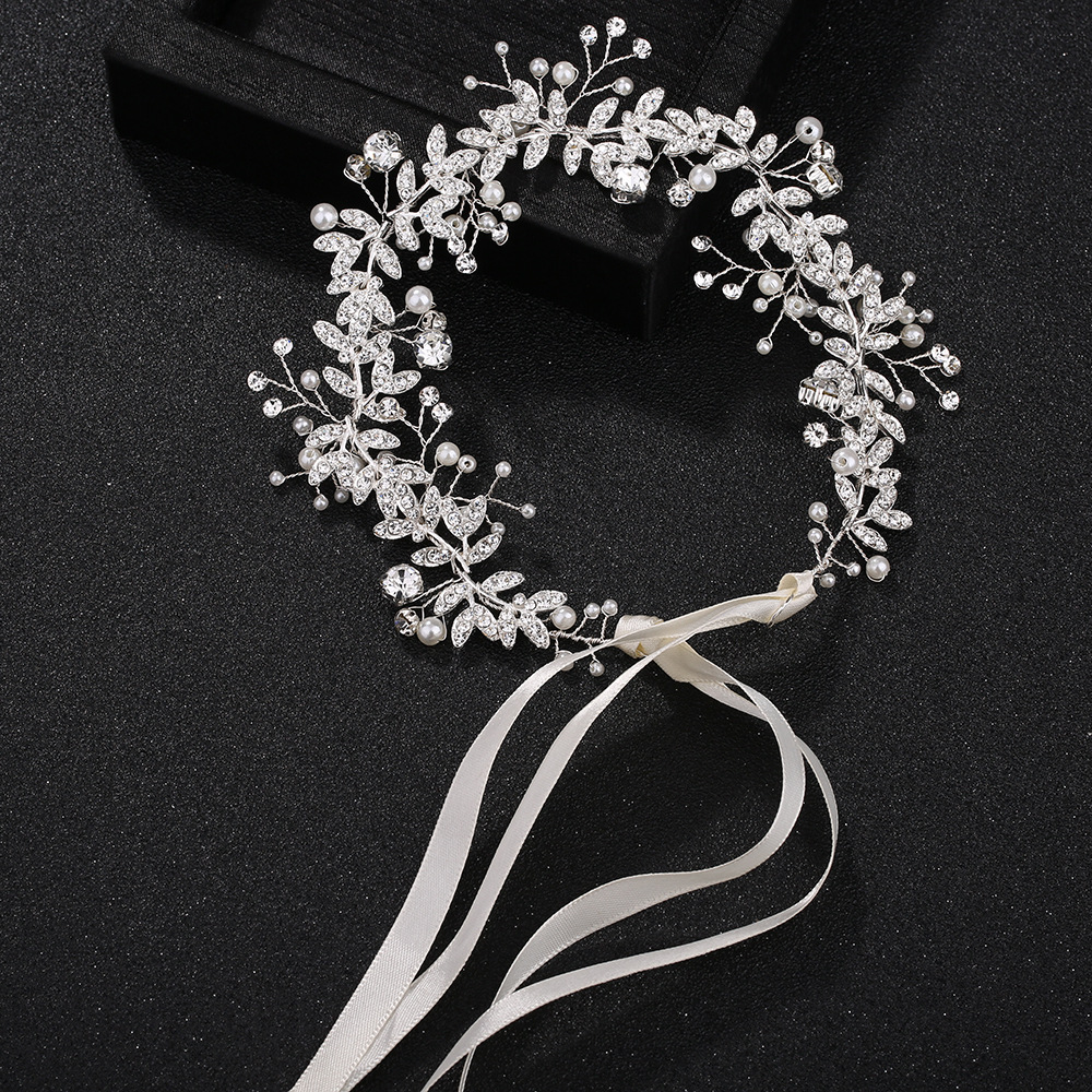 New Crystal Flower Headband Ri - Wedding Supply Store reseña y precio