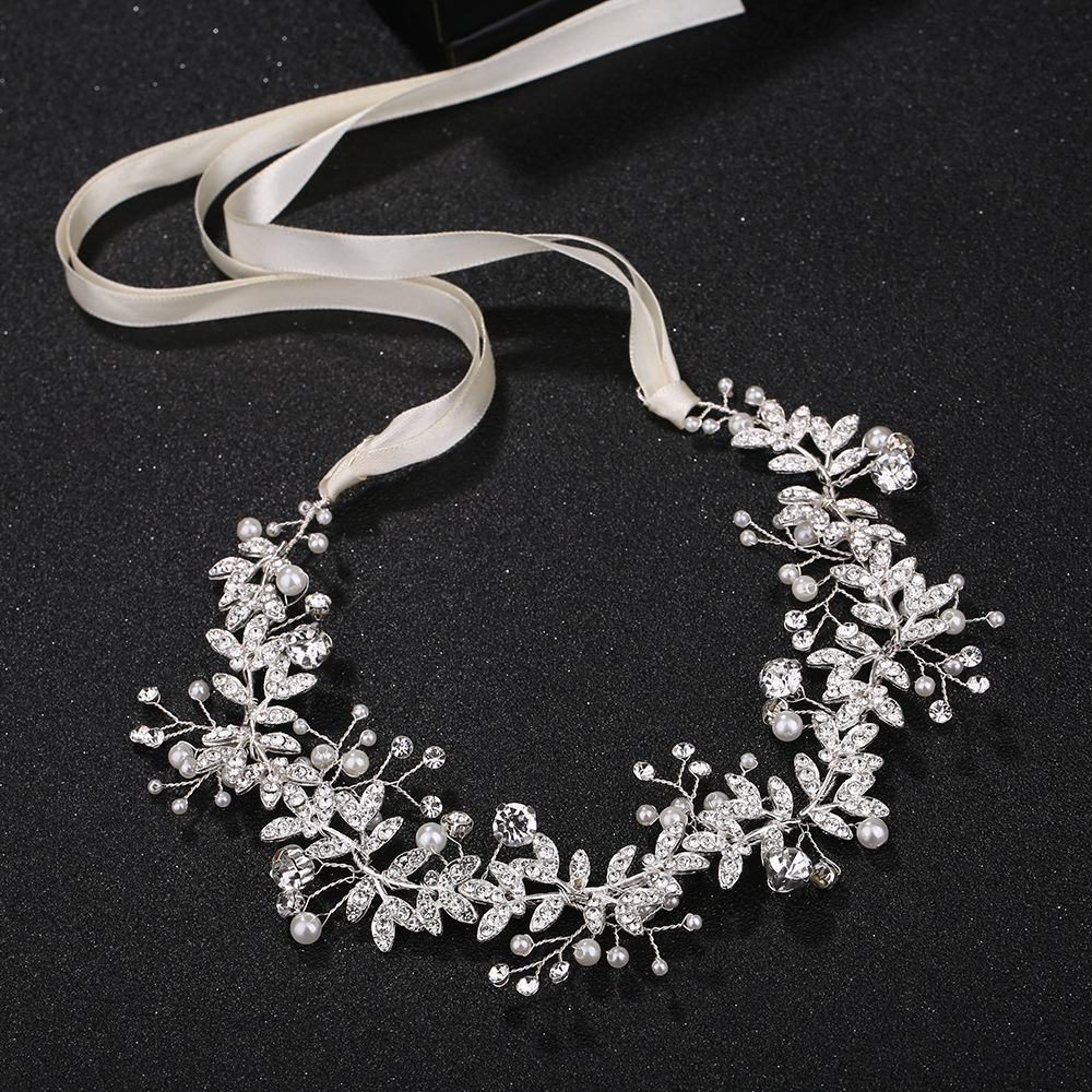 New Crystal Flower Headband Ri - Wedding Supply Store reseña y precio