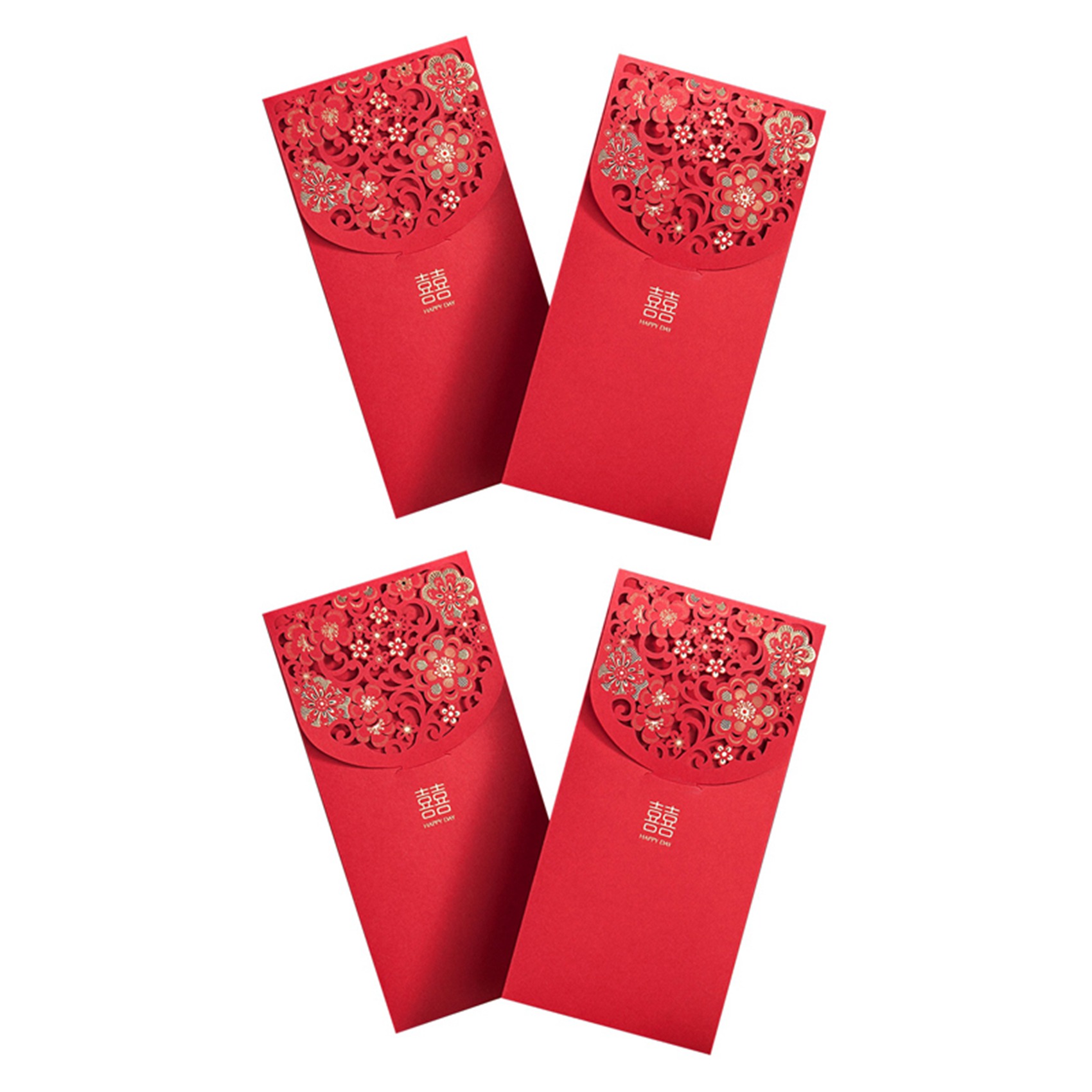 20PCS Chinese Red Envelopes Lu - Wedding Envelopes reseña y precio