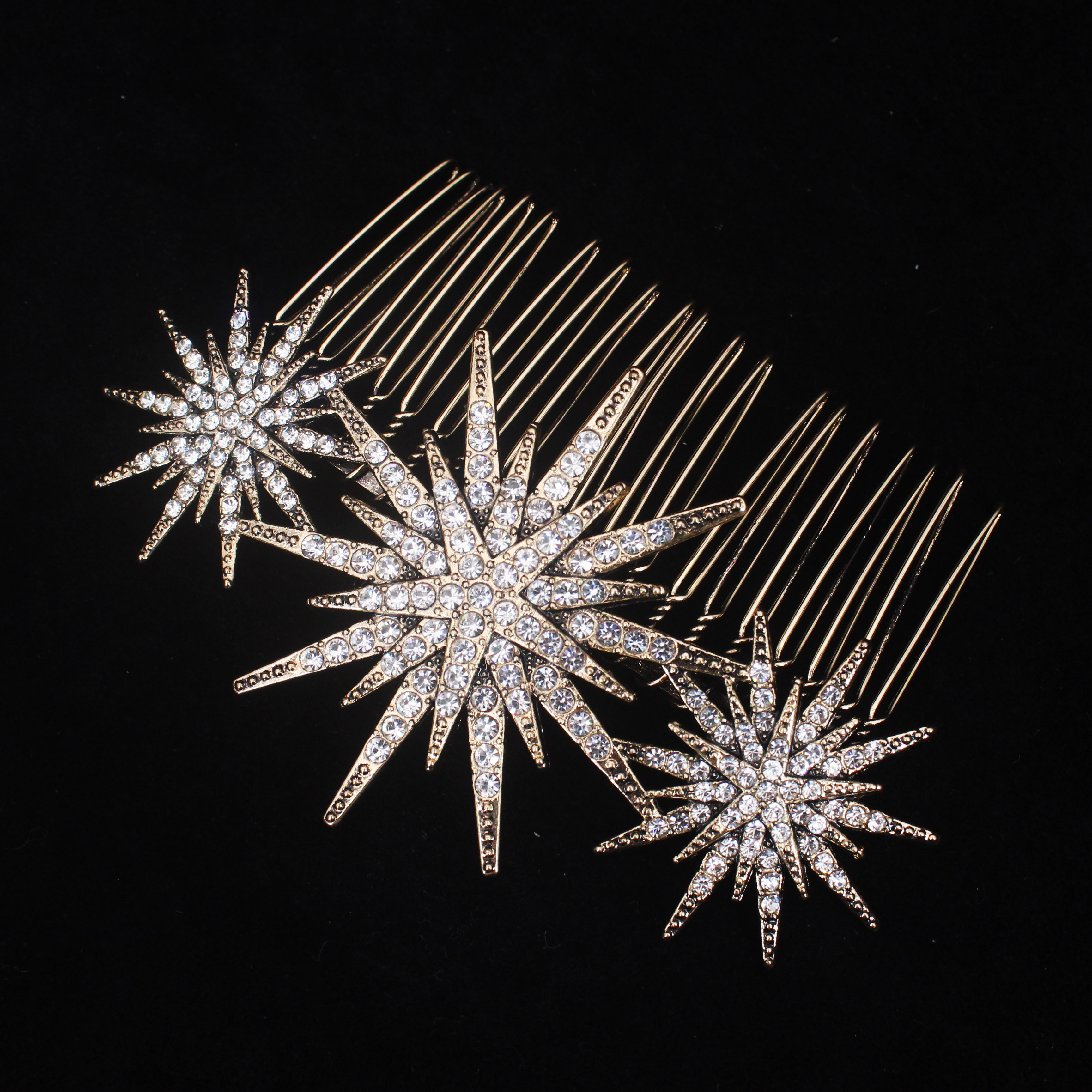 Luxury Rhinestone Star Hair Co - Wedding Supply Store reseña y precio