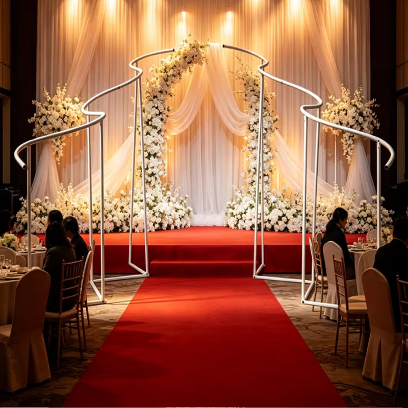 Luxury Wave Shape Frame Outdoo - Wedding/Event Supply Store reseña y precio