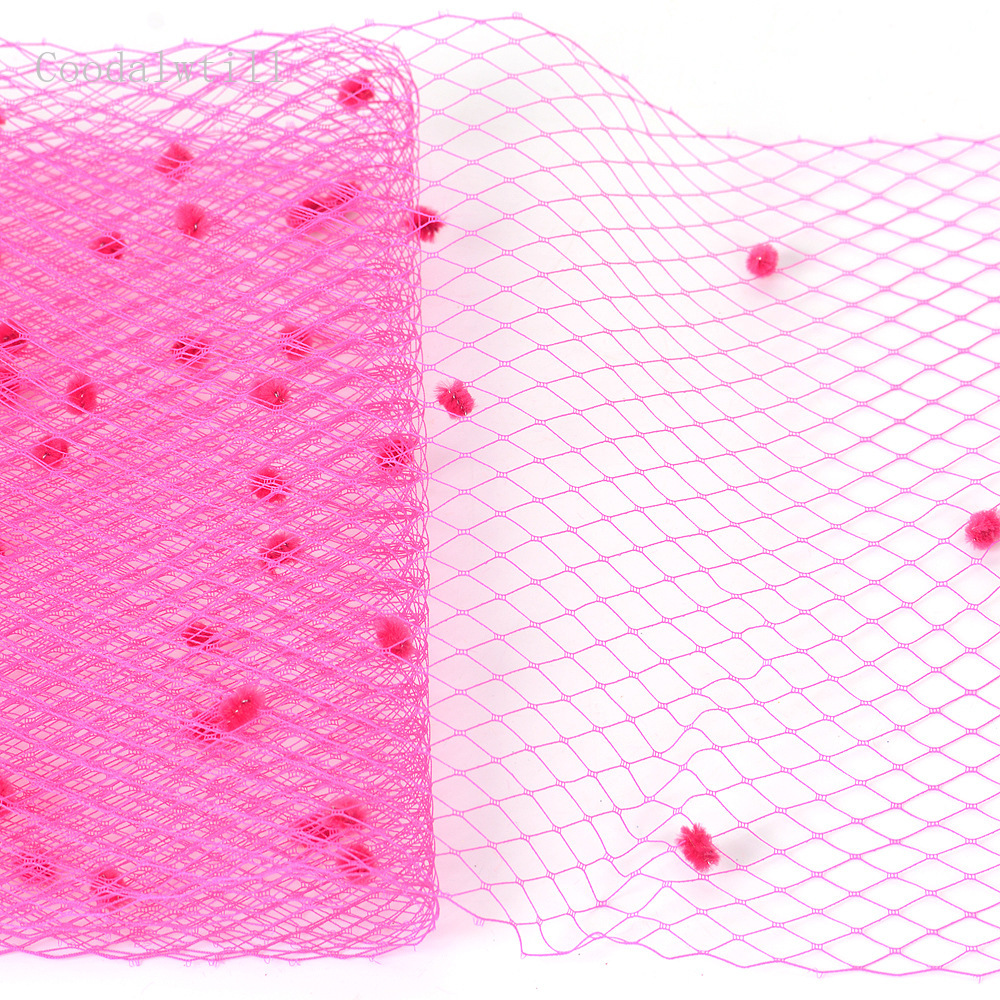 2Meters Dot Birdcage Veil Fabr - Wedding Supply Store reseña y precio