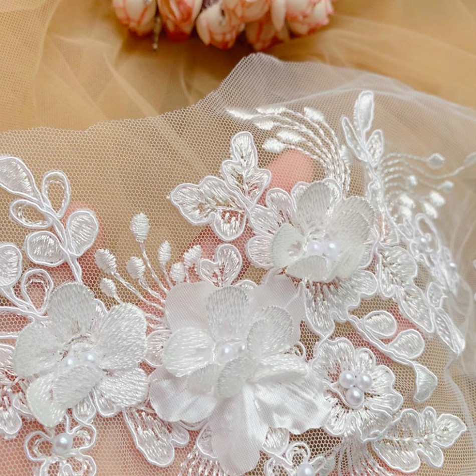 Pearl Lace Border Line, 3D Mir - Wedding Supply Online reseña y precio