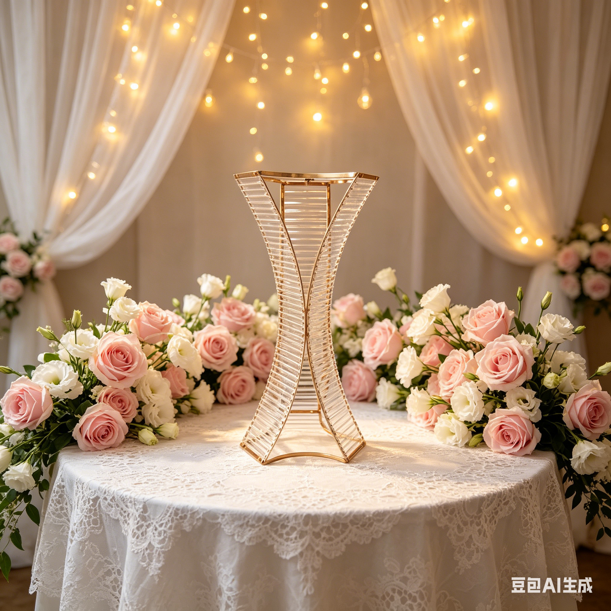 4/10 Pcs Acrylic Metal Wedding - Wedding/Event Supply Store reseña y precio