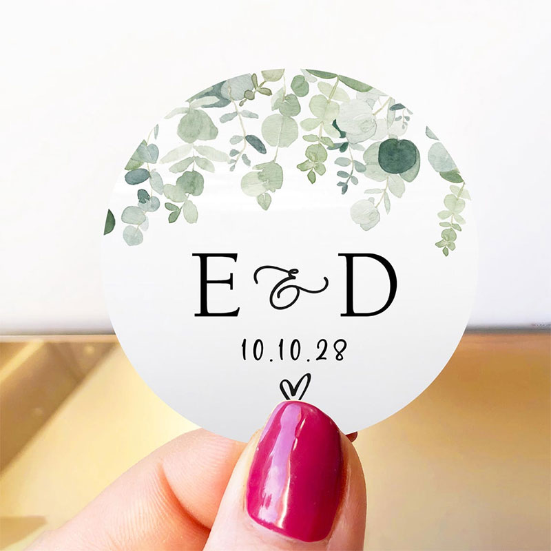 Personalized Floral Monogram W - Wedding Envelopes reseña y precio