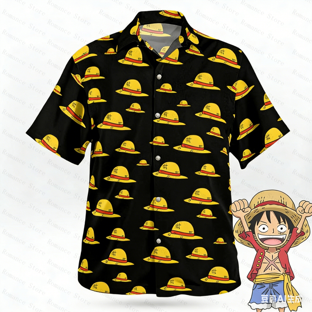 One Piece Luffy Hawaii Shirts  - Good Floral & Wedding Decor Supply Photos reseña y precio