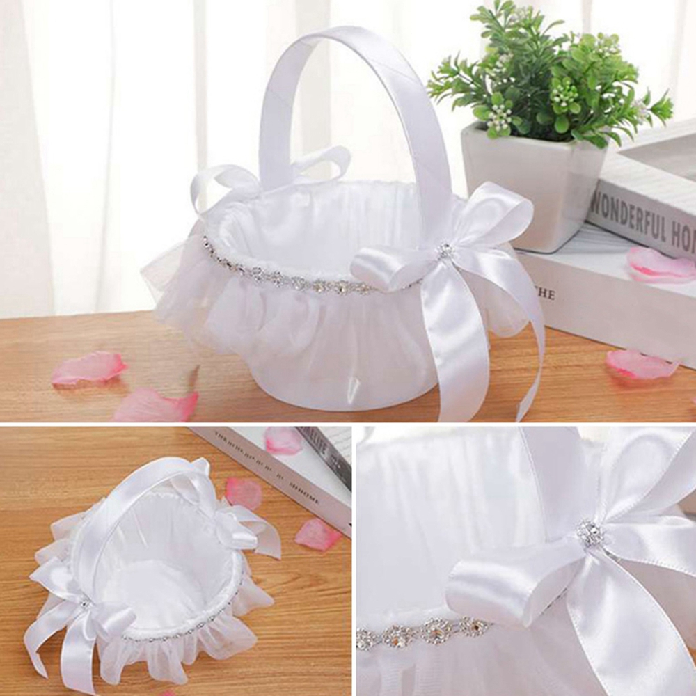 Wedding Baskets White Flower G - Wedding Hampers reseña y precio