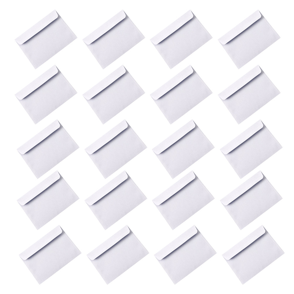 100Pcs Letter Size White Envel - Wedding Envelopes reseña y precio