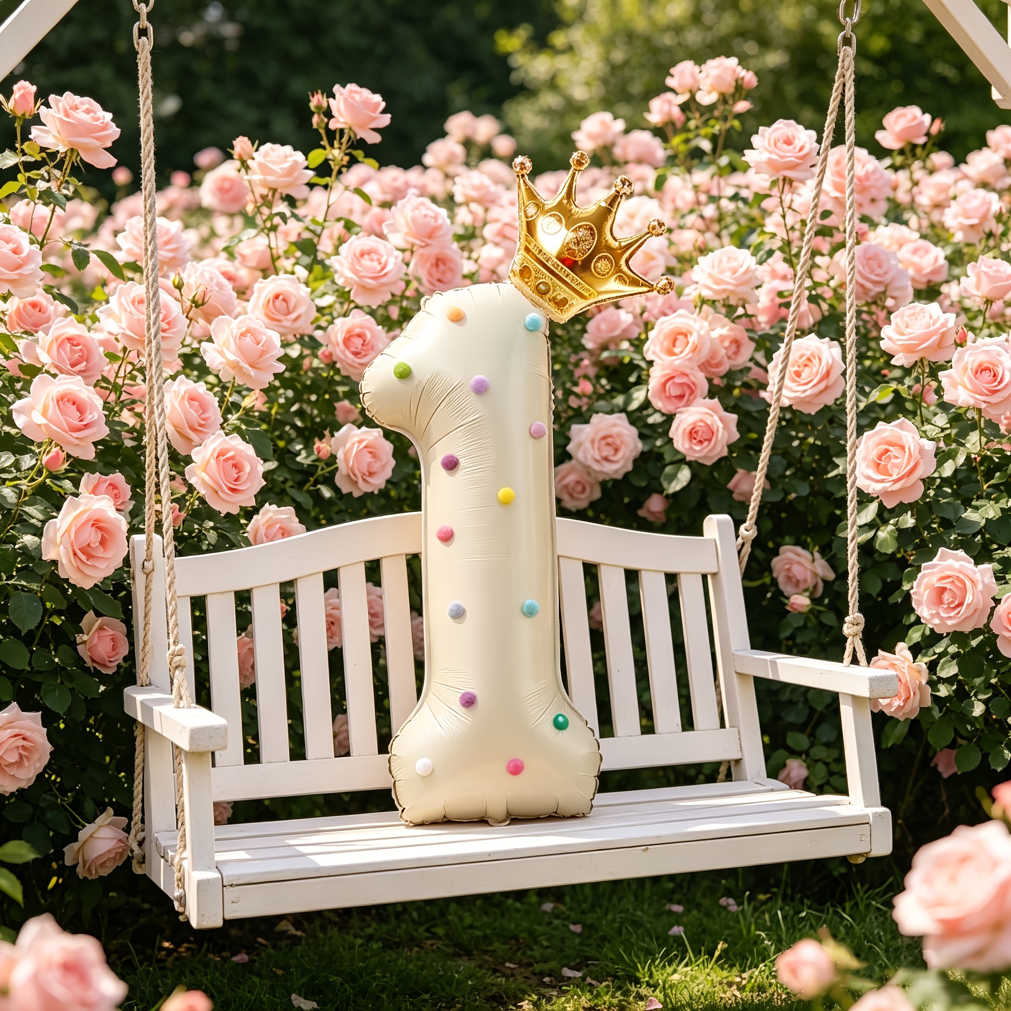Large 40inch Cream-Colored Num - Wedding/Event Supply Store reseña y precio