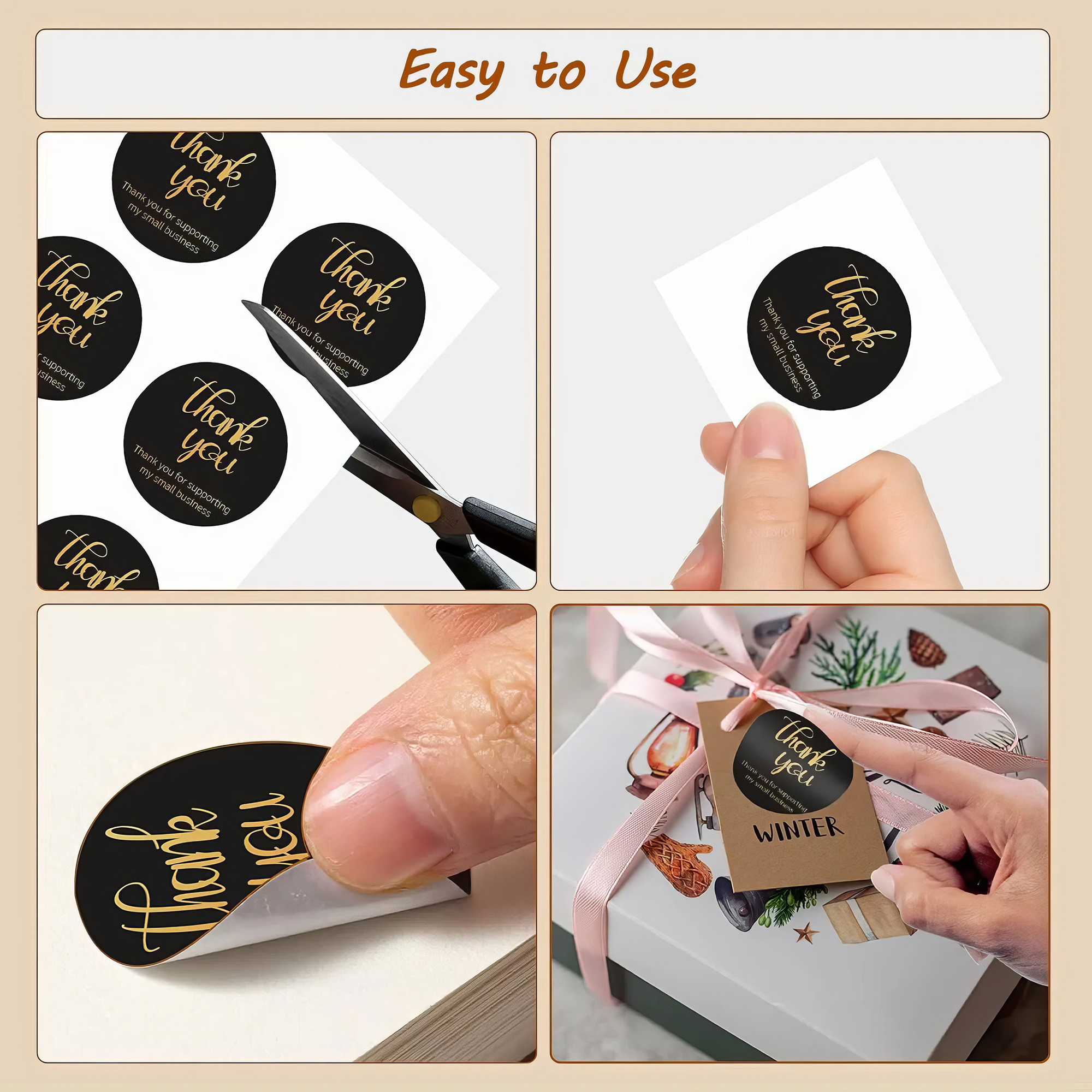 Custom Stickers Round Personal - Wedding Envelopes reseña y precio