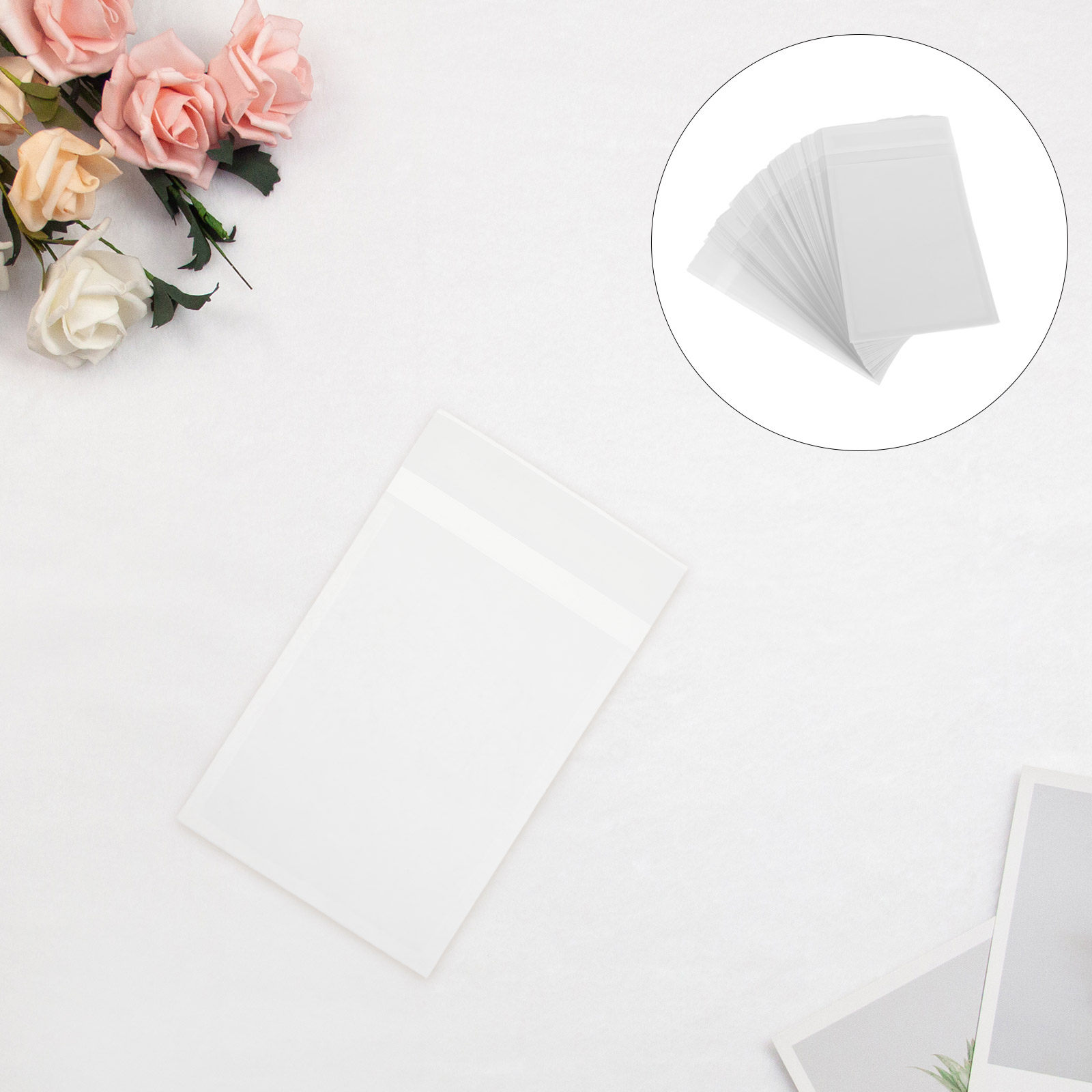 200Pcs Transparent Envelopes S - Wedding Envelopes reseña y precio