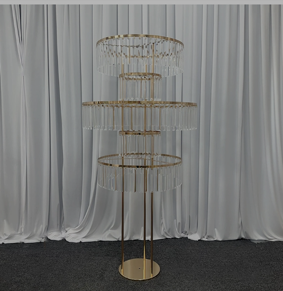 4 PCS Flower Rack Crystal Road - Wedding/Event Supply Store reseña y precio