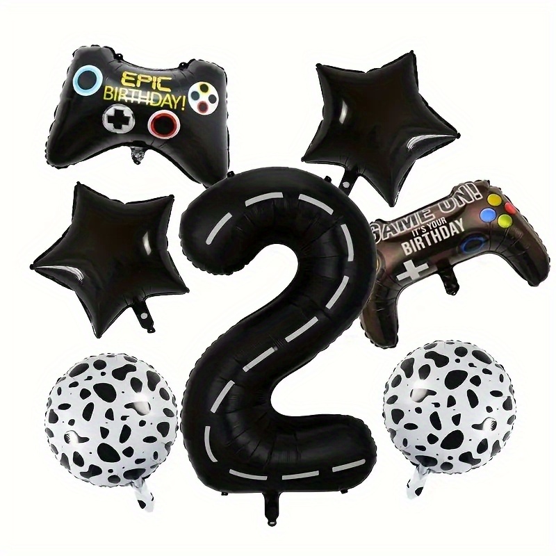 9pcs Gamepad Balloons Game on  - Wedding Supply Online reseña y precio