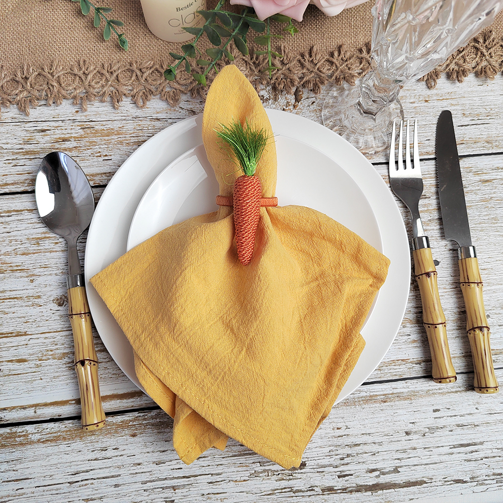 10 PCS Cloth Napkins 40x40cm C - Wedding Supply Factory reseña y precio