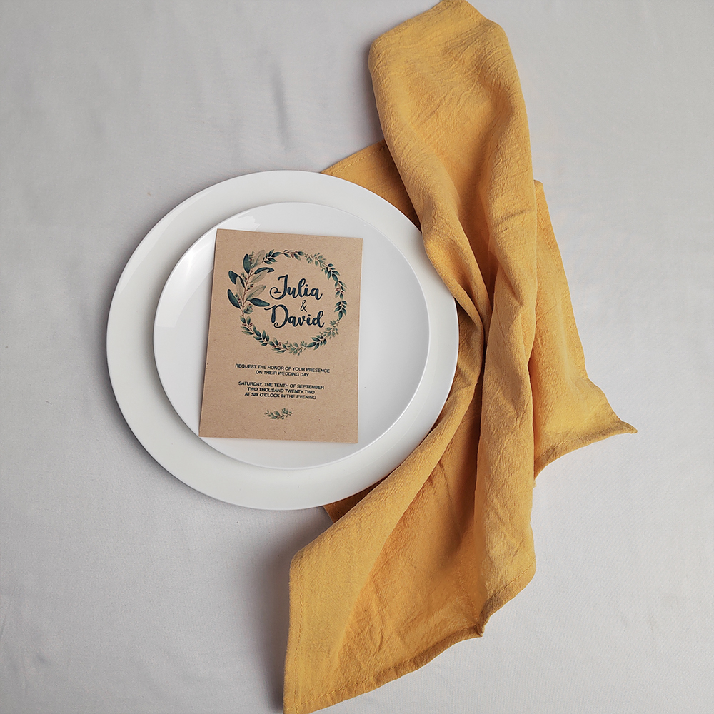 10 PCS Cloth Napkins 40x40cm C - Wedding Supply Factory reseña y precio
