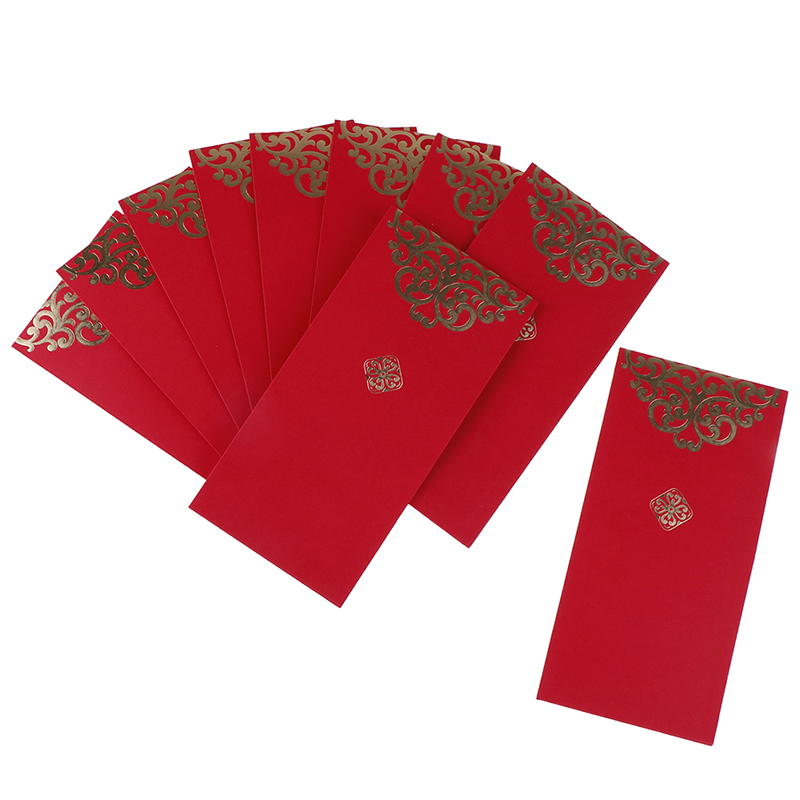 10pcs Happy Lucky New Year Wed - Wedding Envelopes reseña y precio
